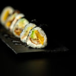sushi anguille avocat